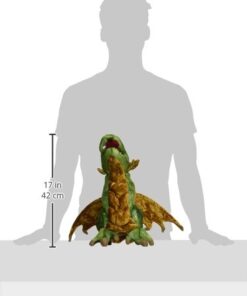 Folkmanis Wyvern Dragon Hand Puppet, Green, White 10 31CNgfNzeLL