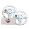 GH Mario Kart 8 Steering Wheel Compatible with Nintendo Wii (Original White, 2 Pack), Racing Games Wheels for Wii (U) Remote Controller (6 Colors Available) 2 Pack Original White 24 31Cwf3muiyL