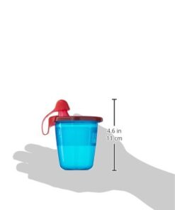 The First Years Take and Toss Spill-Proof Sippy Cup, Assorted, Pack of 6 6 Count (Pack of 1) Cups w/ Spill Proof Lid 31 31D6mA0jZyL