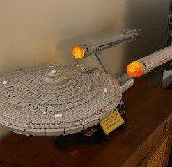 Mega Bloks Star Trek U.S.S. Enterprise NCC-1701 Collector Construction Set 190 31DuxbE3 8L