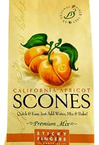 Sticky Fingers Mix Scone Apricot 15 Oz