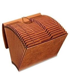 Pendaflex Heavy Duty Expanding File with Extra-Thick Cover, Tyvek Reinforced Edges, 21 Pockets, A–Z Tabs, Elastic Cord Closure, Letter Size (R117ALHD),Brown 1 Unit 23 31EPANLKE5L