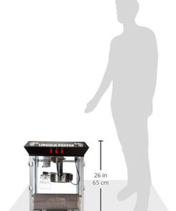 Great Northern Popcorn Black Bar Style Lincoln 8 Ounce Antique Popcorn Machine (Bar Style) Machine Only 39 31F1wCWXwfL