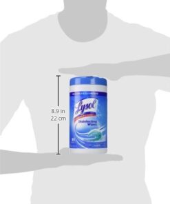 Lysol Disinfecting Wipes, Lemon & Ocean Breeze, 320ct (4x80ct), Cleaning Wipes, Cleaning Supplies, Packaging May Vary, 80 Count (Pack of 4) 80 Count (Pack of 4) 19 31F5uCLxC L