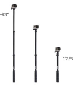 GoScope BOOSTplus- Telescoping Extension Pole/Monopod Compatible with New GoPro® Hero12, and DJI OSMO Action 4: Expands 17.5" Out to 40" 15 31F8xWoeSRL
