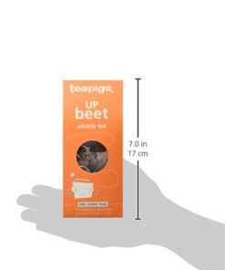 teapigs Up Beet Energy Tea Bags, 15 Count, Hibiscus, Fruit and Beet Root for Natural Energy Lift, Caffeinated 11 31Fo9bcggTL