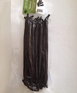 Alternative view of 4oz Tahitian Vanilla Beans Grade A for Extract, Cooking and Baking by FITNCLEAN VANILLA| 1/4Lb Bulk 6"-8" Fresh Gourmet NON-GMO Pods. 4 Ounce (Pack of 1)