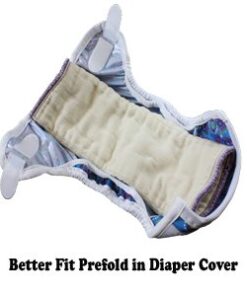 OsoCozy Better Fit Unbleached Prefold Cloth Diapers -100% Cotton, Gauze Weave, Sized for Tri Folding - Size 1 - (Infant 4x8x4 Fits 6-16 lb.) - 1 Dozen Better Fit Infant 4x8x4 (6-16 Pound) 19 31GbVhQB3SL