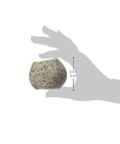 Penn-Plax Deco-Replicas Granite Aquarium Ornament & Hideaway – Realistic Stone Appearance – Safe for Freshwater and Saltwater Tanks – Small Size, White (RR1071) 26 31Hew DhKNL