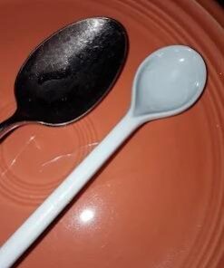 Gohh Long Handle Spoons 7.2 Inch: Latte Machiatto, Tall Iced Tea, Ice Cream Sundae, Coffee, Tea, Cocktail or Hot Chocolat Stirring Longdrink Spoons, Set of 6 Green, Blue, Pink 35 31HkEZPZcyL