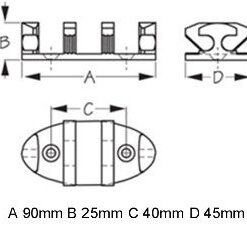 Zig Zag Canoe Kayak Cleat 8 31IDNY8bkAL