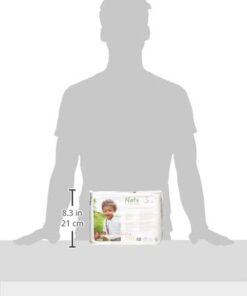 Naty by Nature Babycare Eco-Friendly Premium Disposable Diapers for Sensitive Skin, Size 3, 4 packs of 31 (124 Count) (Chemical, chlorine, perfume free) 16 31IQXgxsbdL