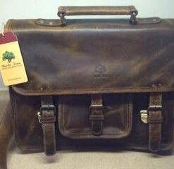 Leather Messenger Bag for Men - Full Grain Leather Briefcase Laptop Satchel Office Crossbody Travel Bag by Rustic Town (16 Inch, Brown) 65 31IVNtvHJL