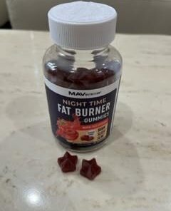 Sugar-Free Night Time Fat Burner Gummies for Sleep & Weight Loss Support | Hunger Suppressant & Metabolism Booster, Shred Belly Fat While You Sleep | Nighttime Diet Supplement for Women & Men | 60 Ct. Night Time Fat Burner Gummy 27 31IeDWoovxL