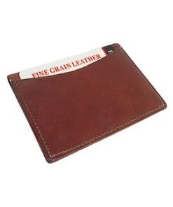 Marshal MW580BD 3" x 4" Mens Leather Credit Card Holder Burgundy Wallet 3 31Iy4d5I2L
