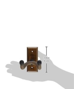 String Swing CC01K-BW Guitar Hanger and Guitar Wall Mount Bracket Holder for Acoustic and Electric Guitars Black Walnut 29 31JiEf8rIvL