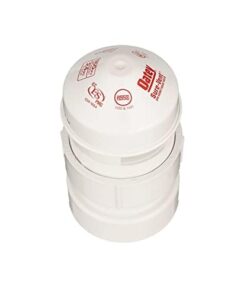 Oatey Sure-Vent 1-1/2 in.–2 in. 160 Branch, 24 Stack DFU Air Admittance Valve with White PVC Sch. 40 Adapter 22 31KczLiD0QL