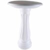 Union Products 61010 Round Bird Bath, White 1