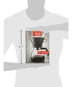 Melitta 640616 Coffee Maker, 52 oz, Glass Carafe 20 31M 3R0fpmL