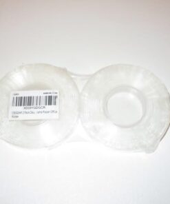 CREGEAR Double Sided Tape Heavy Duty (2 Rolls, Total 20FT), Strong Sticky Mounting Tape, Clear Adhesive Nano Tape, Two Sided Wall Tape Strips, Removable Poster Tape for Home, Office, Outdoor 0.5inch 10FT 2Pack 35 31Mv1p2a2XL