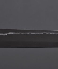 Handmade Sword Fully Functional Hattori Hanzo Katana Sword, 1045 Carbon Steel, Hand Forged Heat Tempered, Full Tang, Sharp, Black Scabbard Metallic-Fiber 33 31MzG1WAwDL