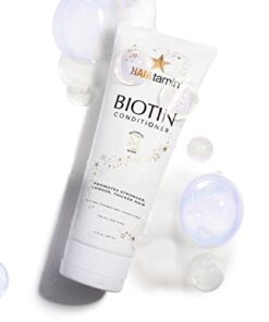 Alternative view of HAIRtamin Biotin Conditioner, vitamin-rich conditioner for healthy hair growth for all hair types, color and keratin safe, paraben free