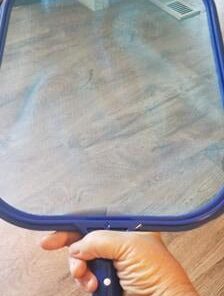 Leaf Skimmer Net Swinging Pool Skimmer Above Ground Pool Maintenance - Fine Mesh Net - for Cleaning Surface of Swimming Pools, Hot Tubs, Spas and Fountains 24 31NJNS5PoL