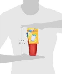 The First Years Take & Toss Spill Proof Sippy Cups - Reusable Toddler Cups - Rainbow - Kids Cups and Snap On Lids for Ages 9 Months and Up - 4 Count Classic Rainbow 38 31NOlRFPsCL 3