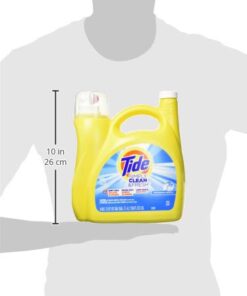 Tide Simply Clean & Fresh Liquid Laundry Detergent, Refreshing Breeze, 138 fl oz (4.08 L) 12 31NSTq17qZL