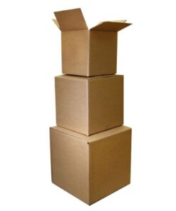 The Boxery 6x6x6'' Shipping Boxes 25 Pack