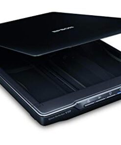 Epson Perfection V39 Color Photo & Document Scanner with Scan-To-Cloud & 4800 Optical Resolution, Black 46 31NVCGwoL 1