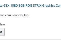 ASUS GeForce GTX 1080 8GB ROG Strix Graphics Card (STRIX-GTX1080-A8G-GAMING) Boost Clock 1835 MHz 44 31OJwSHKMZL