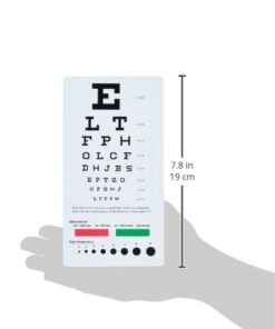 Prestige Medical PRE3909 Snellen Pocket Eye Chart 8 31OSgSbWlVL