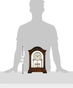 Bulova B1845 Durant Chiming Clock, Walnut 8 31PUyZjFD7L