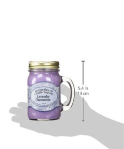 Lavender Chamomile Scented 13 Ounce Mason Jar Candle by Our Own Candle Company 1 21 31PmfAp86uL