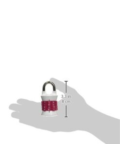 Master Lock Word Combination Lock, Set Your Own Word Lock for Gym and School Lockers, Colors May Vary, 1535DWD Word Combo 1 Pack 27 31QPO5wSAtL