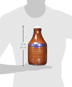 Ghirardelli Chocolate Flavored Sauce, Creamy Caramel, 90.4-Ounce 5.64 Pound (Pack of 1) 24 31RFLYqEKsL
