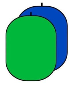 Fancierstudio 2 in 1 Chromakey Green Screen Chromakey Blue Screen Collapsible Backdrop Collapsible Reversible Background 5'x7' Chroma-Key Blue/Green By Fancierstudio RE2010 BG 29 31RGr7gSjZL
