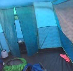 Coleman 8-Person Camping Tent with Built-in Closet | Tenaya Lake Cabin Tent with Fast Pitch Setup 71 31S4SpEqO6L