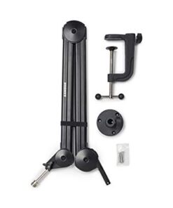 Samson MBA28 28” Broadcasting Microphone Boom Arm for Podcasting and Streaming,Black 28" 39 31SQpGrdgpL