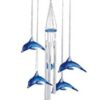 StealStreet SS-G-98674 Wind Chime Acrylic Dolphin Hanging Garden Porch Decoration Collection