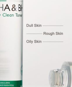 MIZON AHA&BHA Daily Clean Toner, Daily Peeling Toner, Smooth Skin, Removes Dead Skin, Healthy Skin (5.07 Fl oz) 14 31T301OmusL