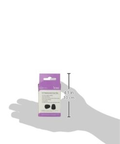 DMI Walker and Cane Tips with Metal Inserts, ¾ Inch, Black, 2 Count (Pack of 1) Pack of 1 15 31UDEiT8J5L