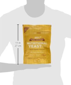 Sari Foods- Non-Fortified Nutritional Yeast Flakes, 24oz or 8oz, Superfood, Rich in Vegan Protein. Gluten Free & Dairy Free Cheese Substitute, Vitamins B, Beta-glucans, and All 18 Amino Acids, Non GMO Original 8 Ounce (Pack of 1) 34 31V00THN97L 1