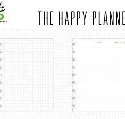 Alternative view of me & my Big Ideas FIL-01 Create 365 The Happy Planner Note and Graph Paper, 7x9-Inch