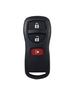 KEMANI Car Key Case for 2004-2009 Nissan Quest 5 Button Keyless Remote Entry Fob Shell with Button pad Replacement 14 31W9hgpYUGL
