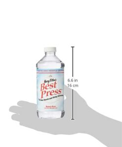 Mary Ellen Products Clear Sizing Alternative Starch, 16.9 Fl Oz (Pack of 1), Scent Free, 16 10 31WoBtGvdS