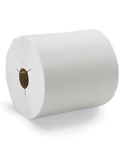 Alternative view of Tork Wausau Paper 80 - 31600 Ecosoft Paper Towel Rolls - White - Case of 6 - White