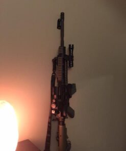 Tactical Quick Draw Gun Magnet Concealed Rifle & Shotgun Magnetic Holder Perfect as a Wall Mount Bed Mount Vehicle Car Gun Holder Mount in a Display Case for Fast Draw with Non-Scratch Coating 1 Pack 55 31Xs0xCUtUL