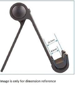 Amazon Basics Multi-Angle Portable Stand for iPad Tablet, E-reader and Phone - Black 50 31Y xw HRL